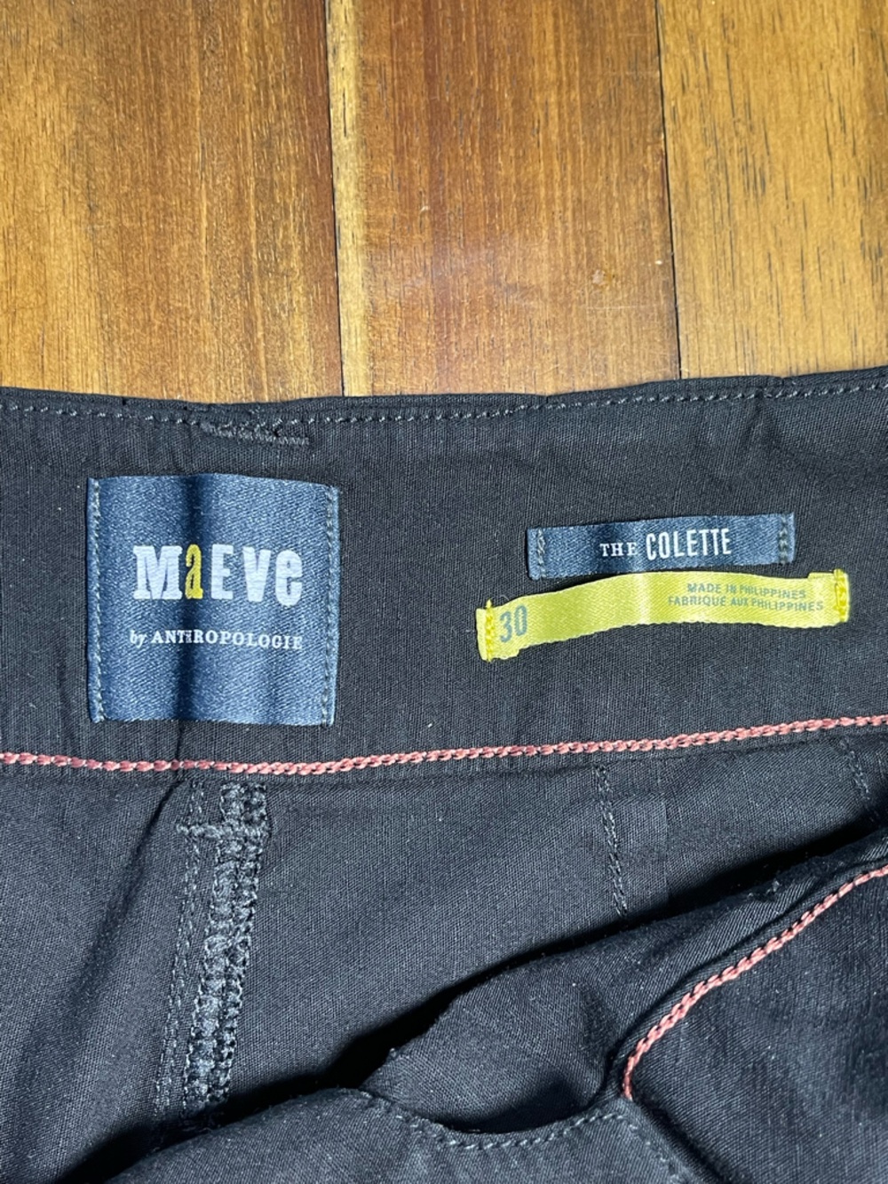 Anthropologie Maeve The Colette Black Pants - Picture 9 of 14